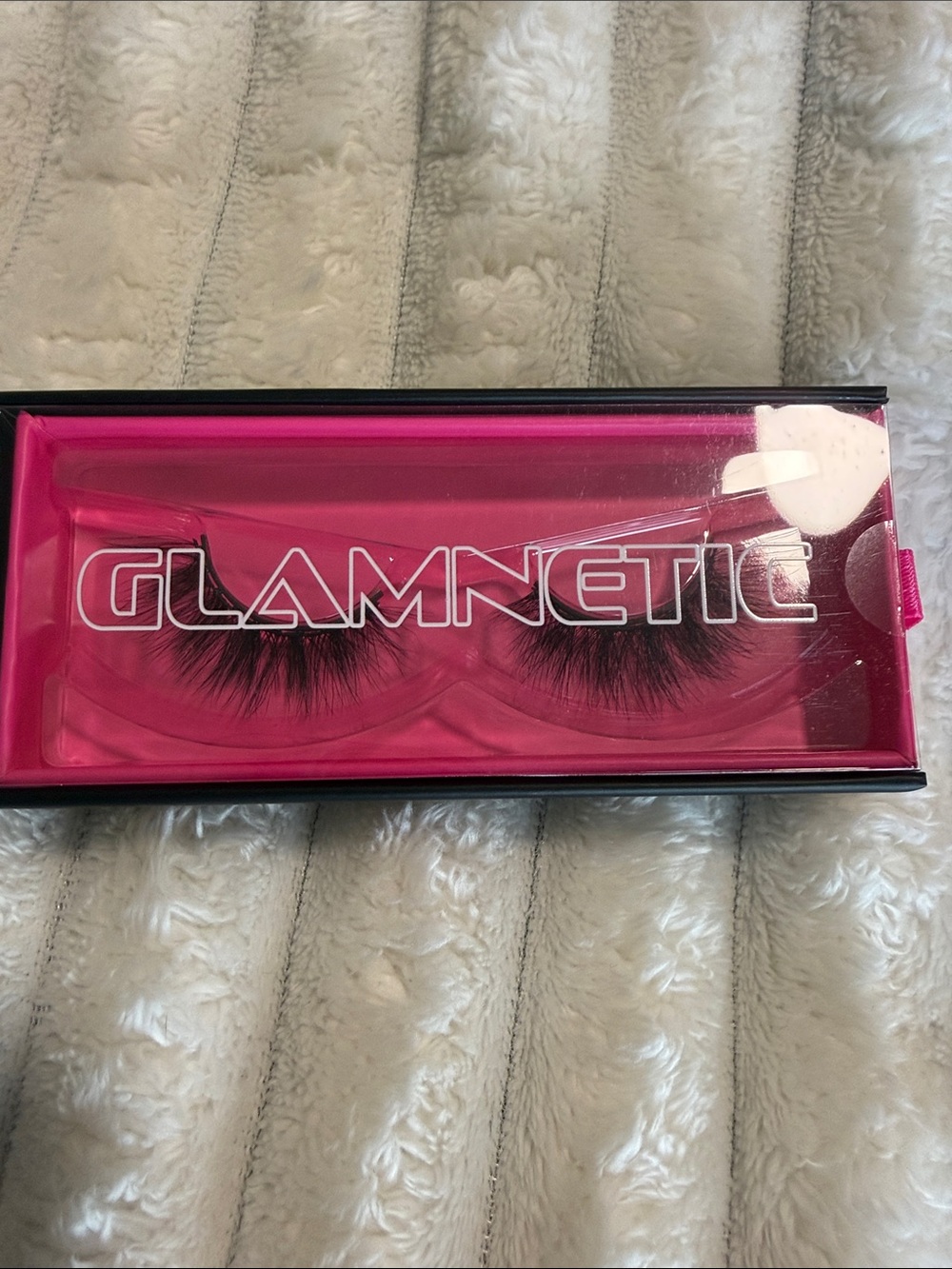Glamnetic Pink Dramatic Faux Mink Lashes